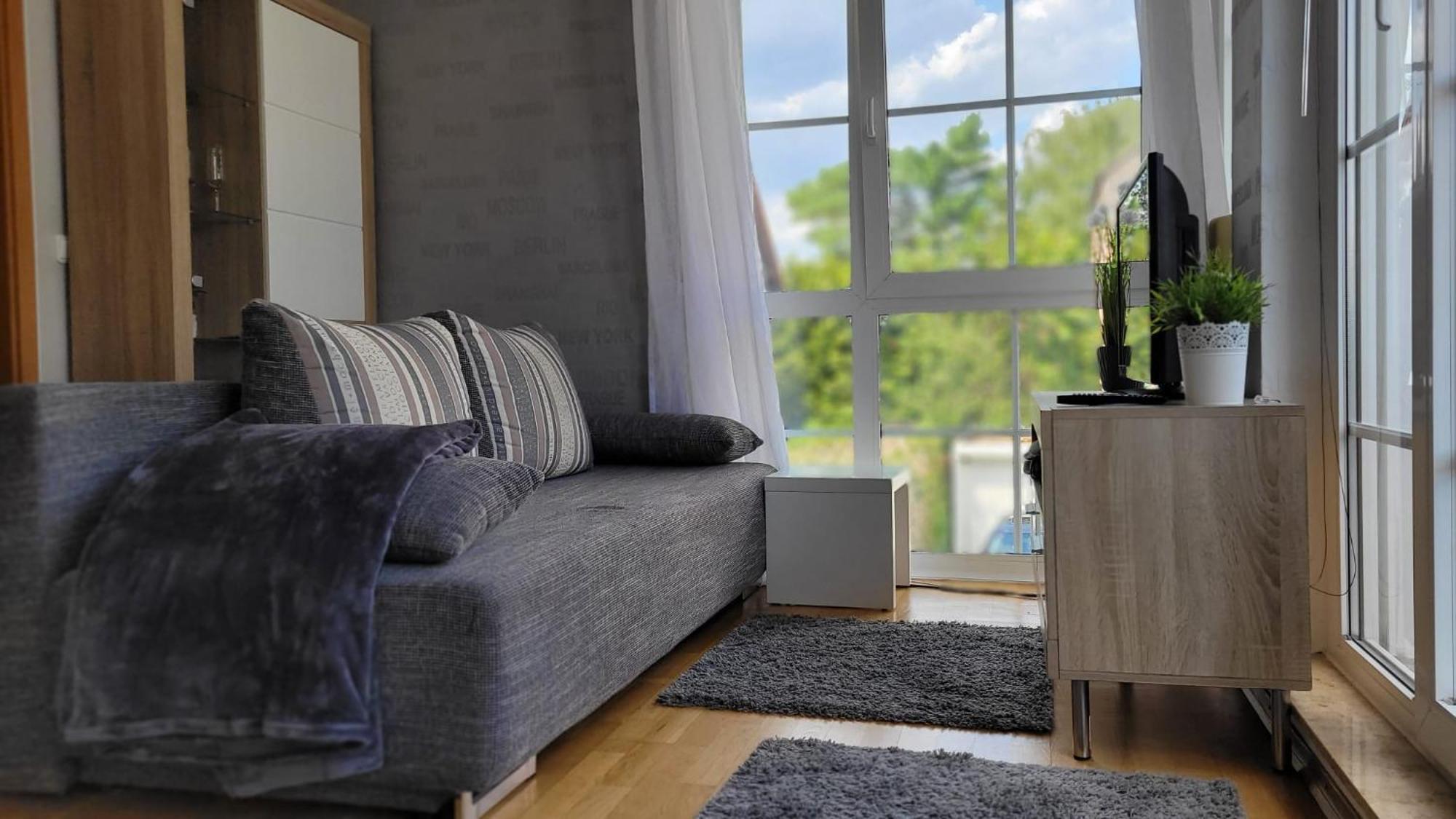 Berlin-Oase - Schnuckelige Ferienwohnung An Der Grenze Zu Berlin 舍讷费尔德 外观 照片