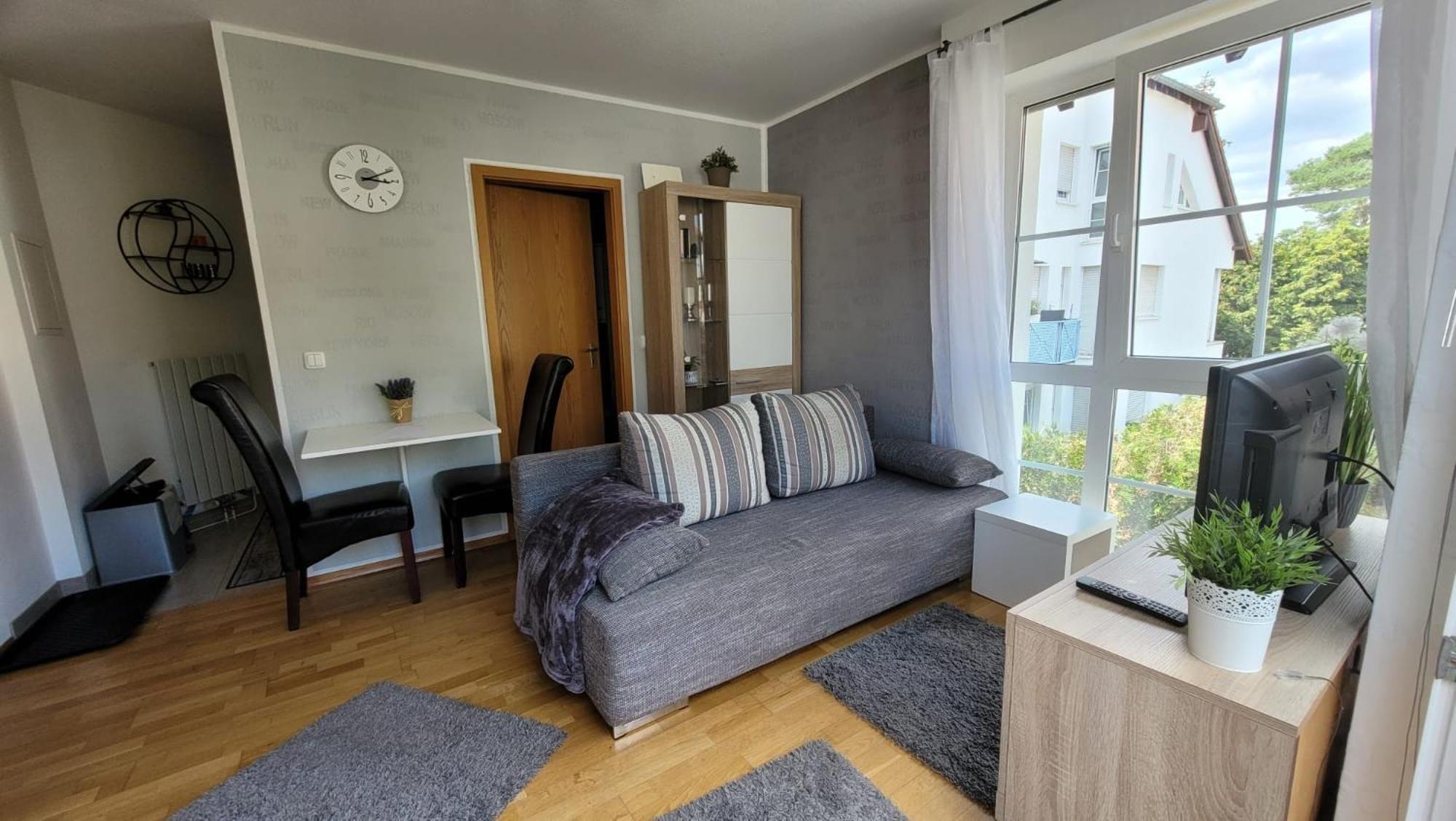 Berlin-Oase - Schnuckelige Ferienwohnung An Der Grenze Zu Berlin 舍讷费尔德 外观 照片