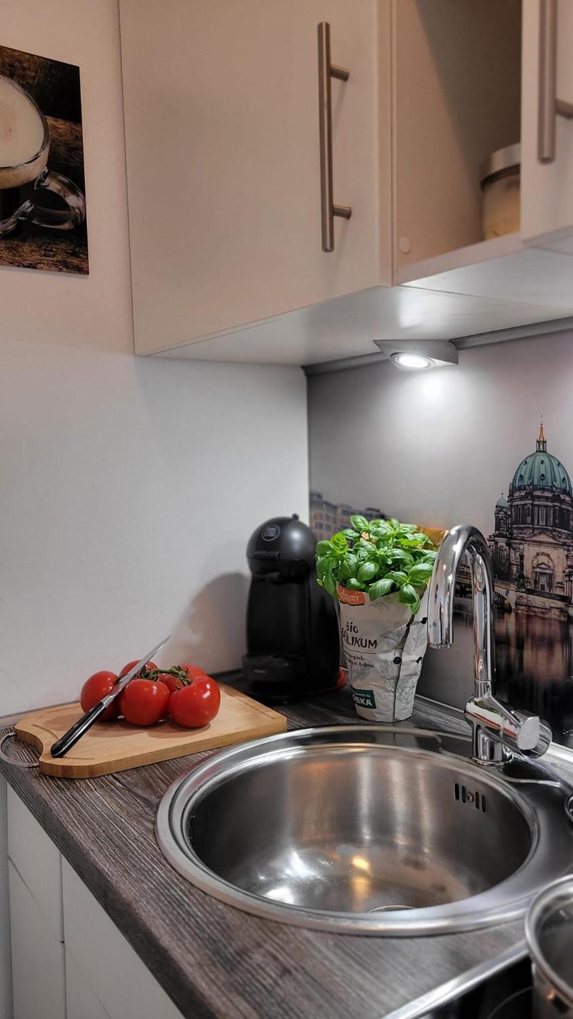 Berlin-Oase - Schnuckelige Ferienwohnung An Der Grenze Zu Berlin 舍讷费尔德 外观 照片